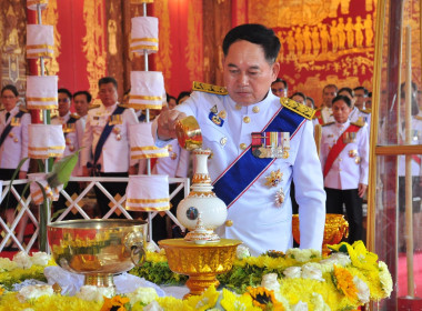 พิธีเวียนเทียนสมโภชน้ำพระพุทธมนต์ศักดิ์สิทธิ์ ... พารามิเตอร์รูปภาพ 16