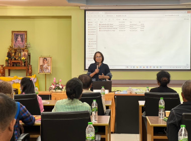 จัดอบรมโครงการประชุมเชิงปฏิบัติการส่งเสริมการปลูกพืชสมุนไพรที่มีคุณภาพ ได้มาตรฐานการแปรรูปและการเชื่อมโยงเครือข่ายการตลาดพืชสมุนไพรเพื่อเพิ่มมูลค่า ภายใต้ โครงการส่งเสริมการปลูกพืชสมุนไพร ประจำปีงบประมาณ พ.ศ. 2568 ... พารามิเตอร์รูปภาพ 1