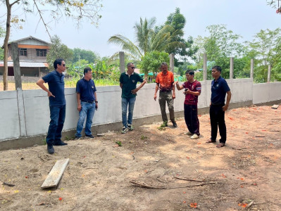ตรวจสอบความคืบหน้างานปรับปรุงรั้วรอบอาคารสำนักงานนิคมสหกรณ์ดงมูล ... พารามิเตอร์รูปภาพ 1